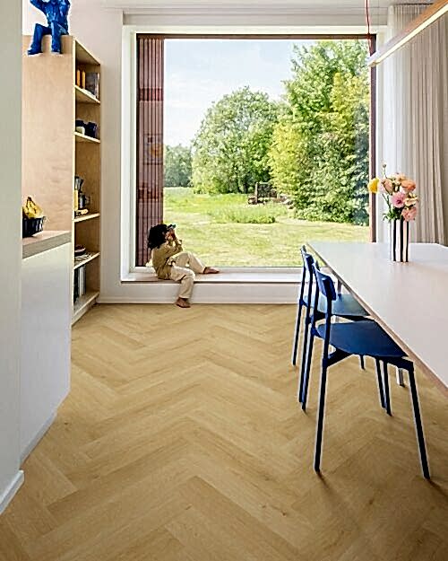 Quick-Step Impressive Design Nutmeg oak Balıksırtı Laminat Parke